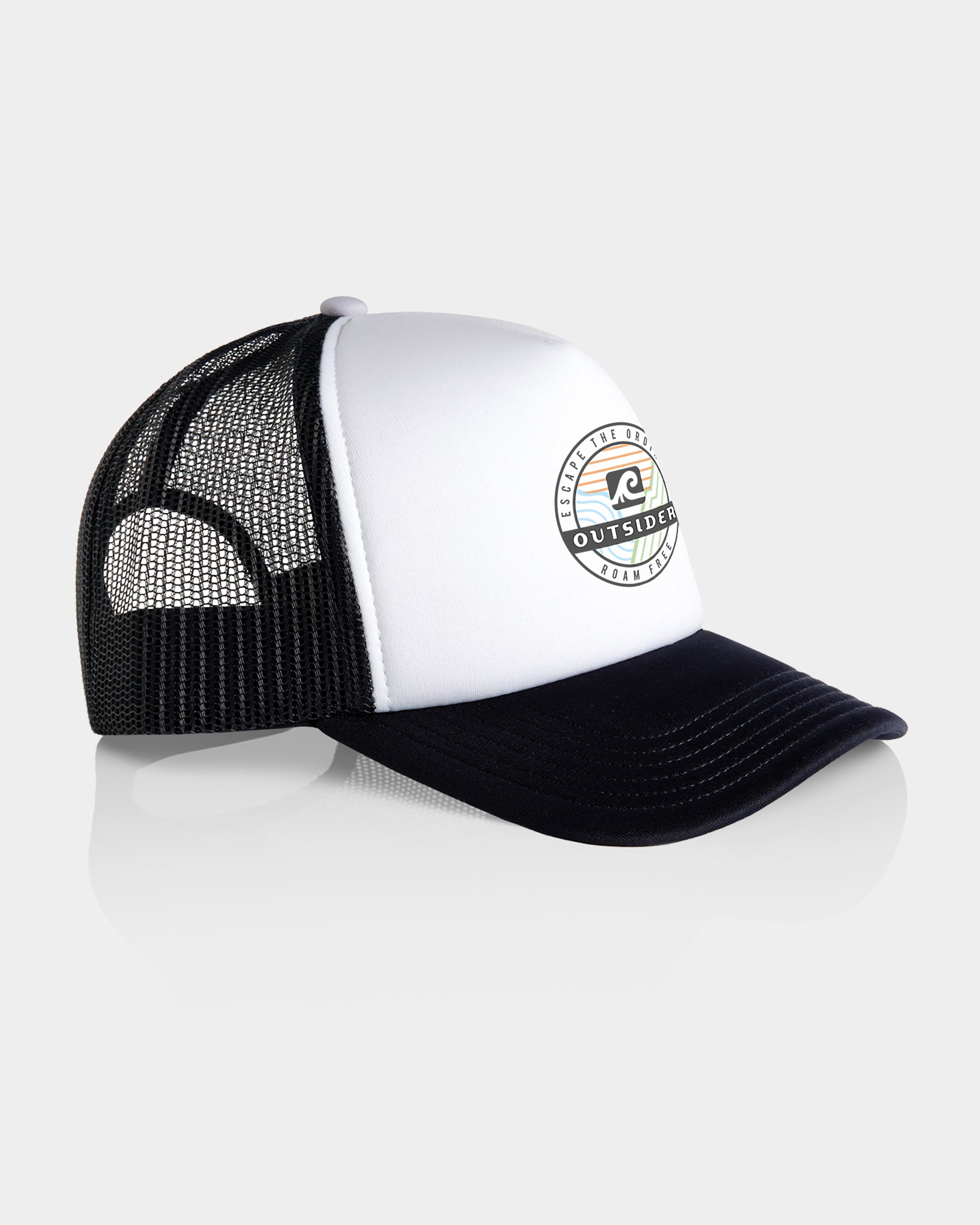 White / Navy