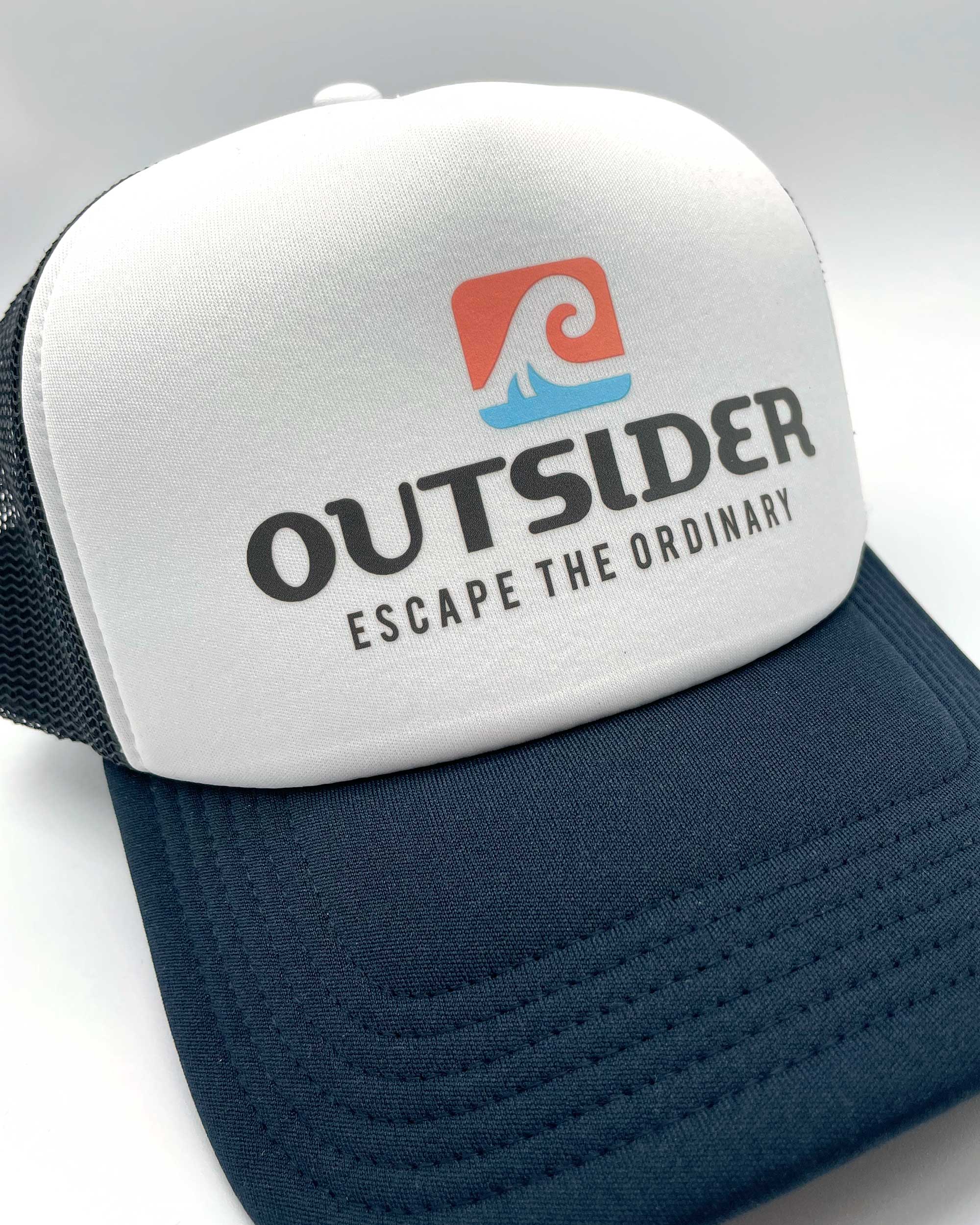 White / Navy